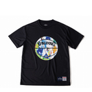 SPALDING Tシャツ マーブル【SMT190200 BK×ML】