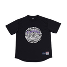 SPALDING Tシャツ ポリネシアンボール【SMT190250 BK】 SPALDING Tシャツ ポリネシアンボール【SMT190250 BK】