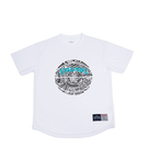 SPALDING Tシャツ ポリネシアンボール【SMT190250 WH】 SPALDING Tシャツ ポリネシアンボール【SMT190250 WH】
