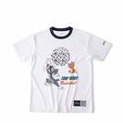 SPALDING Tシャツ トム&ジェリーボール【SMT190600 WH】 SPALDING Tシャツ トム&ジェリーボール【SMT190600 WH】
