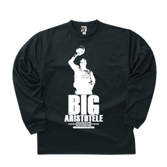 BBオリジナル【BIG ARISTOTELE】ロンT BK×WH