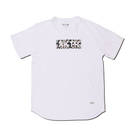 AKTR BLEEDING CAMO BOX LOGO TEE WHITE AKTR BLEEDING CAMO BOX LOGO TEE WHITE