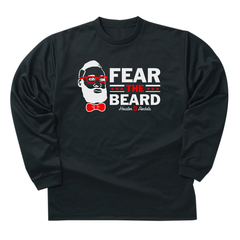 FEAR THE BEARD L/S TEE BK