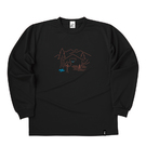 Mewship50 【MEWSHIP BASE】 L/S PL(BK×S.PNK×S.BL) Mewship50 【MEWSHIP BASE】 L/S PL(BK×S.PNK×S.BL)