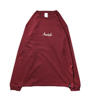 Mewship50 BASIC LOGO L/S CT(BUR×BG) Mewship50 BASIC LOGO L/S CT(BUR×BG)