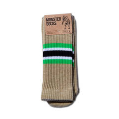 AKTR MONSTER SOCKS BEIGE