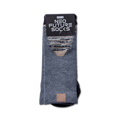 AKTR NEO FUTURE SOCKS GRAYxBEIGE