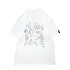 Mewship50 Portland soul 21 S/S PL <White×Black>