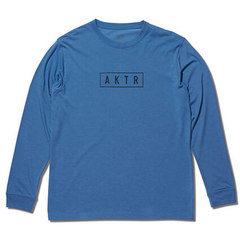 AKTR LOGO L/S TEE BL