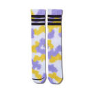 AKTR TIE DYE MONSTER SOCKS YELLOWxPURPLE AKTR TIE DYE MONSTER SOCKS YELLOWxPURPLE