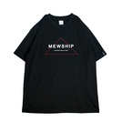 Mewship50 Triangle S/S PL <Black×White×R.Orange>