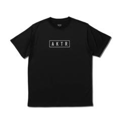 AKTR LOGO SPORTS TEE BLACK【521-001005】