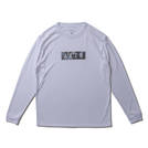 AKTR B.BALL POLYGON CAMO LOGO L/S SPORTS TEE WHITE