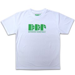 DEFENDERS【DEF LOGO Tシャツ】ホワイト×グリーン