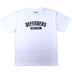 DEFENDERS LOGO Tシャツ ホワイト×ブラック