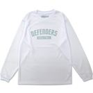  DEFENDERS LOGO L/S TEE WHITE