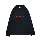 MEWSHIP L/S PL 【Black×Orange×Purple】