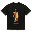 SPALDING ジュニア Tシャツ トライトゥゲザー トスアップ ブラック【SJT22059】