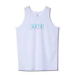 AKTR LOGO TANK WHITE【122-012001】