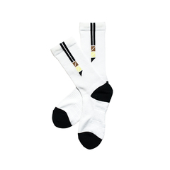 MEWSHIP 90SOCKS EP5 <White×Black×L.Green>