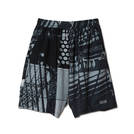 AKTR GLITCH PHOTO SHORTS BLACK