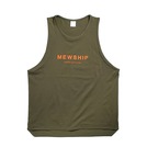 MEWSHIP LOGO Tanktop <Khaki×Orange>
