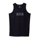 BASIC AKTR LOGO TANK BLACK