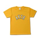 AKTR KIDS COLLEGE LOGO SPORTS TEE YL【222-057005】