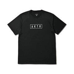 BASIC AKTR LOGO SPORTS TEE BK【522-014005】