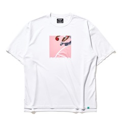 SPALDING Tシャツ クロスオーバー【SMT22134】ホワイト