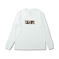 AKTR GHOST CAMO LOGO L/S SPORTS TEE WH