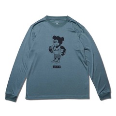 AKTR CUT-UP NICK L/S SPORTS TEE GR
