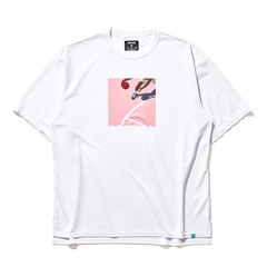 SPALDING Tシャツ クロスオーバー ホワイト【SMT22134】