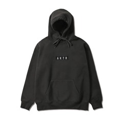 AKTR LOGO SWEAT PULLOVER HOODIE BK
