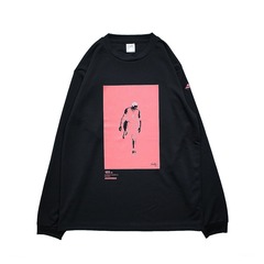 MEWSHIP OVER HUMAN -Legend- L/S PL 【Black×S.Red×White】