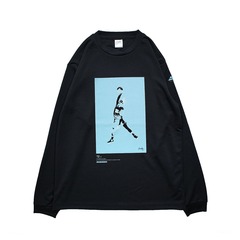 MEWSHIP OVER HUMAN -Future- L/S PL 【Black×L.Blue×White】