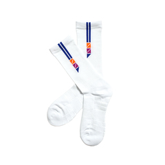 Mewship 90SOCKS EP5 【WH×Blue×Orange×Purple】