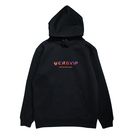 Mewship SLASH LOGO-GAP pullover 【Black×Purple×Orange】 Mewship SLASH LOGO-GAP pullover 【Black×Purple×Orange】