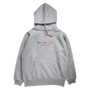 Mewship SLASH LOGO-GAP pullover 【Gray×Orange×Blue】