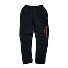 Mewship SLASH LOGO-GAP light sweat pants 【Black×Purple×Orange】 Mewship SLASH LOGO-GAP light sweat pants 【Black×Purple×Orange】