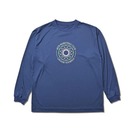 AKTR RETRO-CHIC EMBLEM L/S SPORTS TEE NV【123-037005】