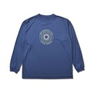 AKTR RETRO-CHIC EMBLEM L/S SPORTS TEE NV【123-037005】