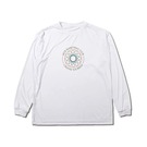 AKTR RETRO-CHIC EMBLEM L/S SPORTS TEE WH【123-037005】