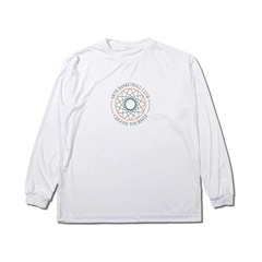 AKTR RETRO-CHIC EMBLEM L/S SPORTS TEE WH【123-037005】