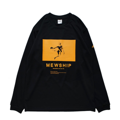 MEWSHIP BOOS & 8 L/S PL 【Black×G.Yellow×purple】