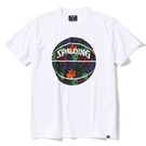 SPALDING Tシャツ トロピクスボールプリント 【SMT23004】