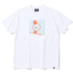 SPALDING Tシャツ ダンク スムースドライ ホワイト【SMT23017】