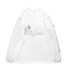 MEWSHIP Arizona scorer L/S PL 【White×Black×Beige】