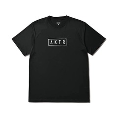 AKTR BASIC  LOGO SPORTS TEE【523-003005】BK