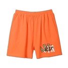 AKTR MIXTURE LOGO SHORT WIDE PANTS OR【123-017002】